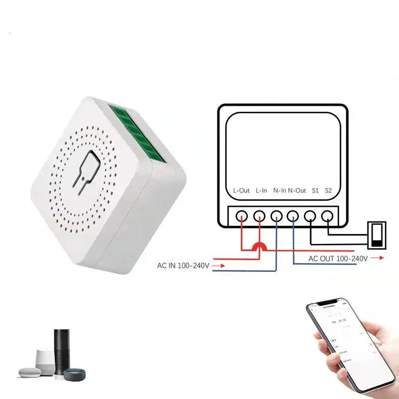 16A DIY Light Switches 2 Way Wireless Smart Home