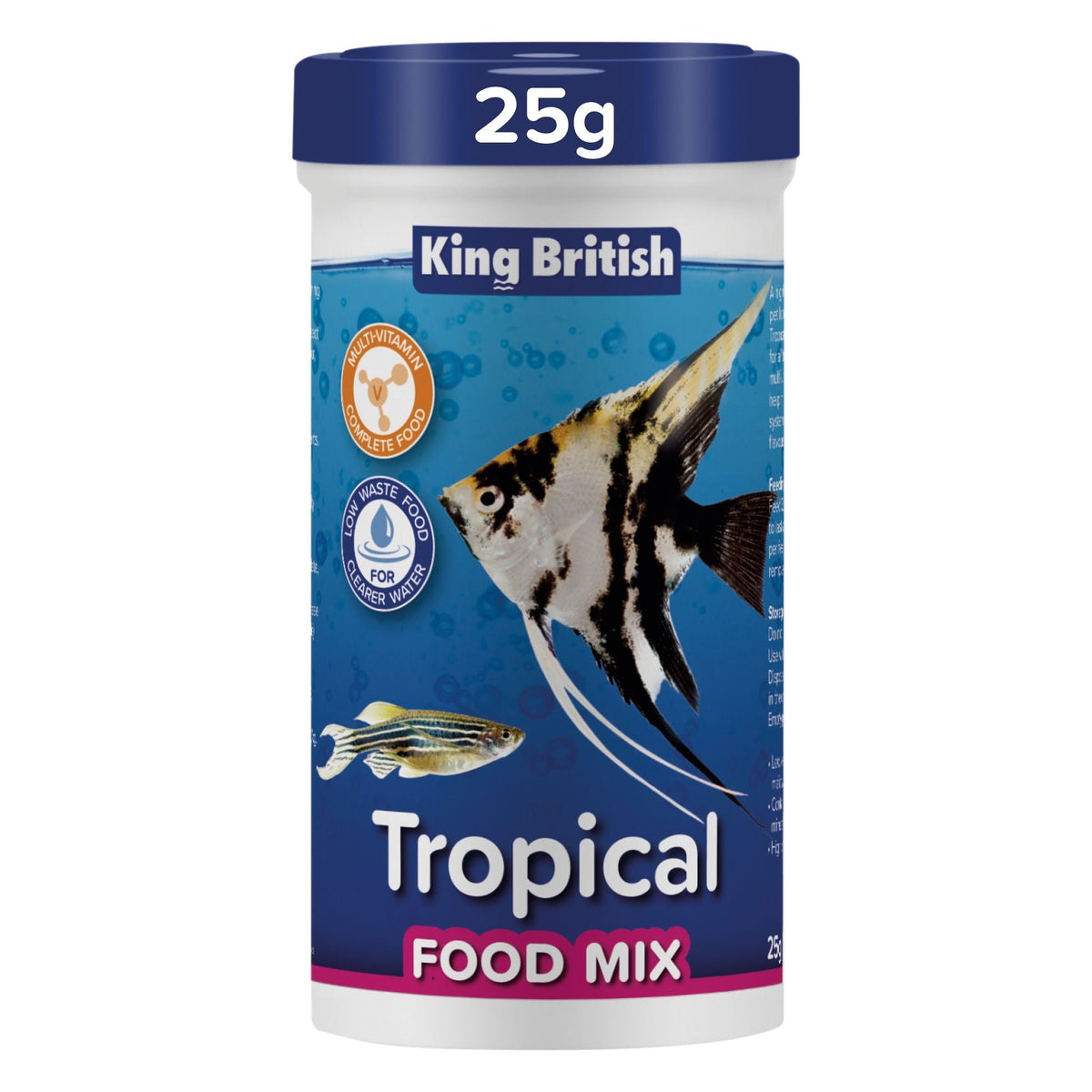 King British Natural Tropical Mix 25g - Case of 6