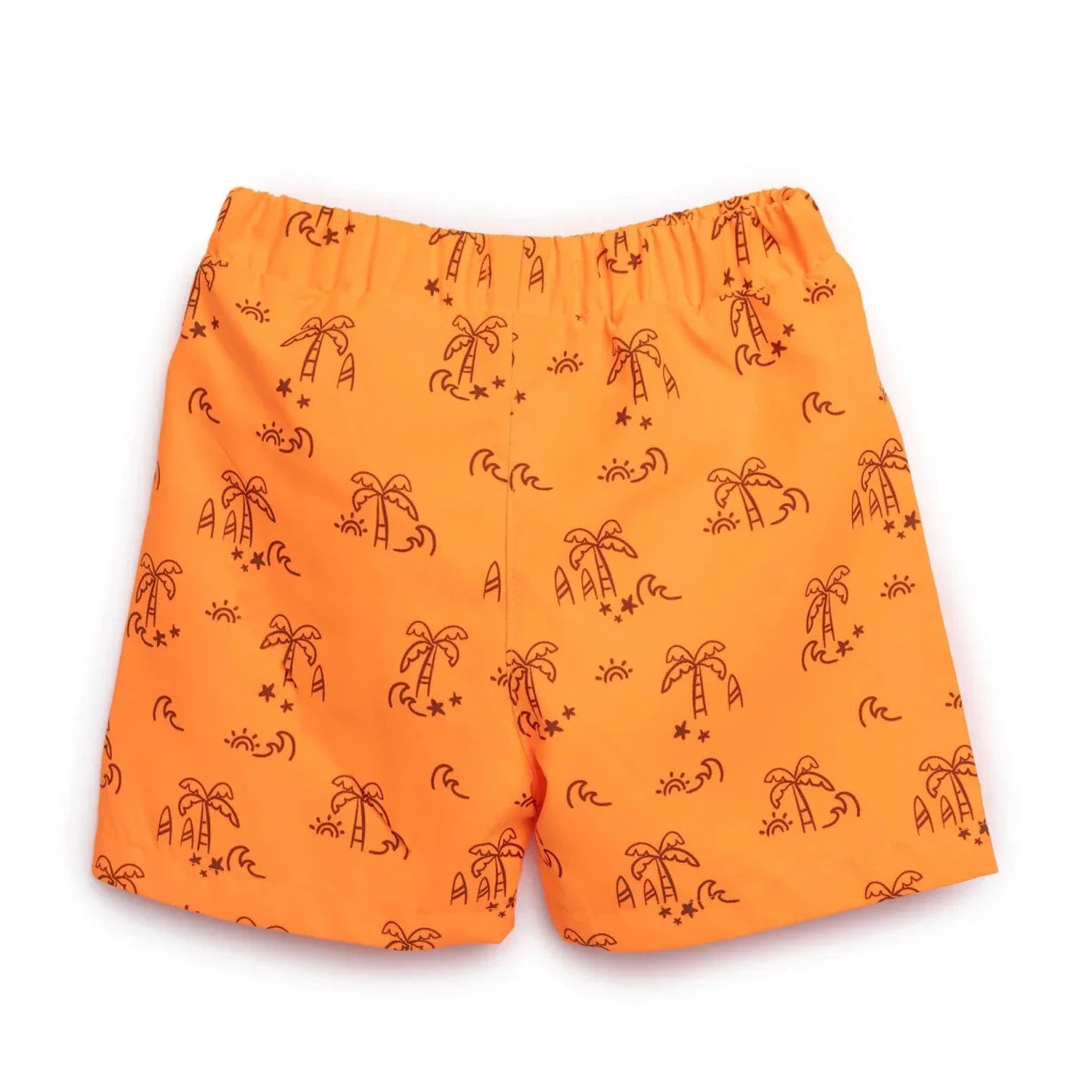 HelloBaby UV Protection Palm Print Baby Swim Shorts (2 Years to 5 Years)