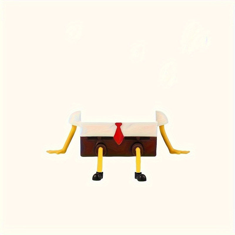 1pc Cartoon Sponge Drain Rack - Plastic Hanging Shower Storage Organizer with Special Features for Bathroom, Kitchen, and Coffee Bar Accessories - Lightweight, No Installation Required, Electricity-Free, Shower Caddies