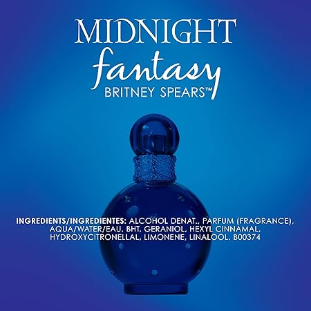 Britney Spears Britney Spears Midnight Fantasy Eau De Parfum Spray 50ml  50ml
