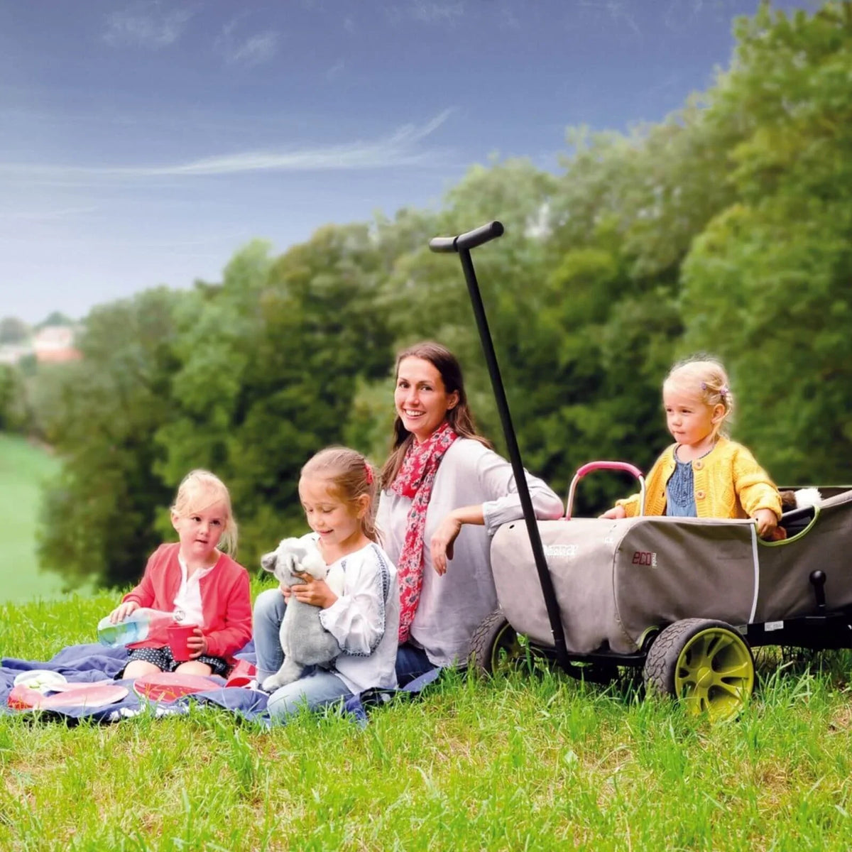 Hauck Eco Mobil Wagon - Green