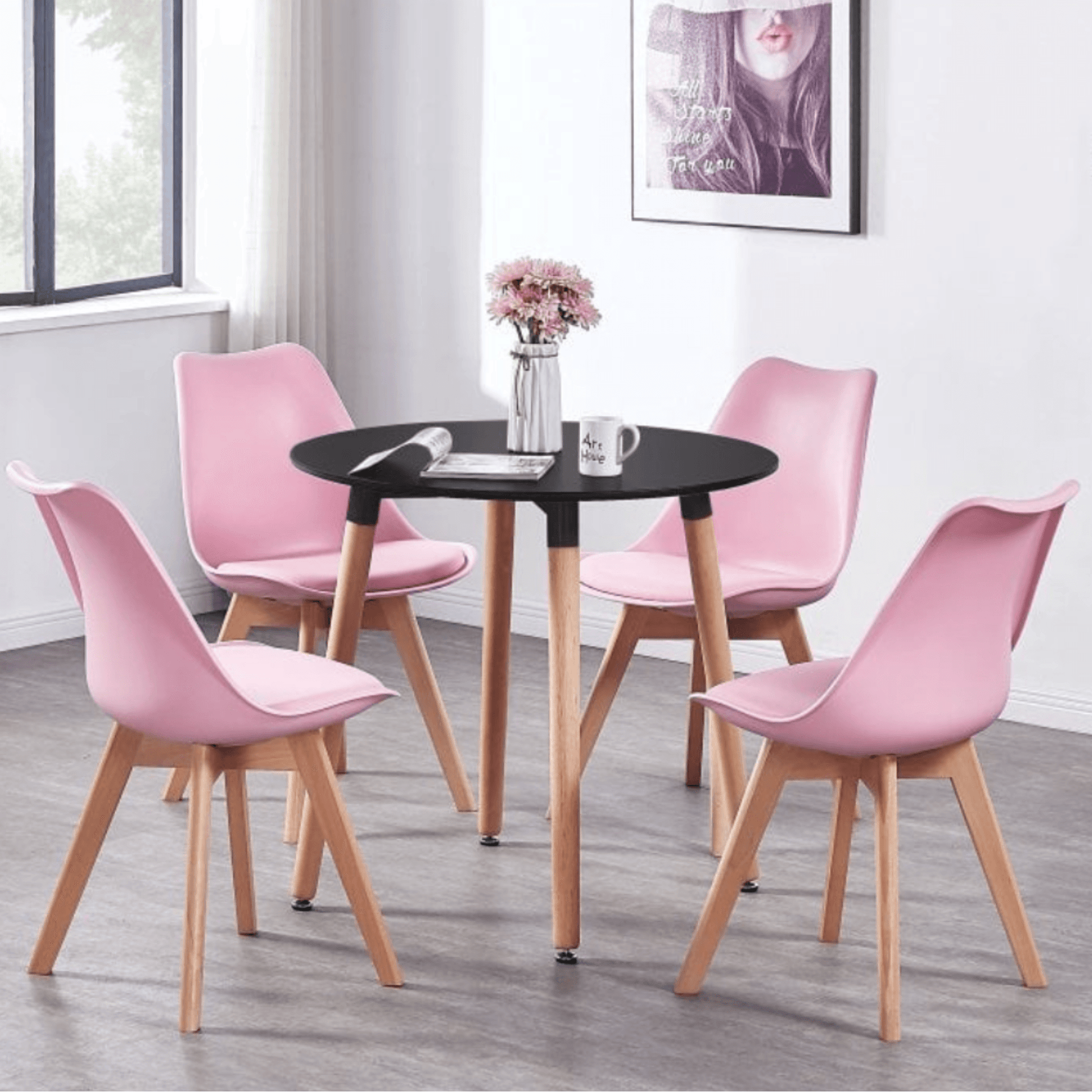 Jamie Lorenzo Dining Chairs Set of 4 & 6