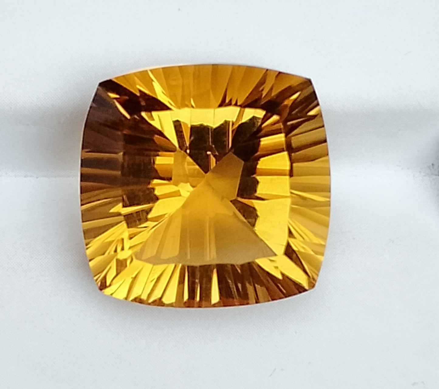 18ct Natural Best Quality Citrine- Golden Citrine - November Birthstone - 20 x 21mm