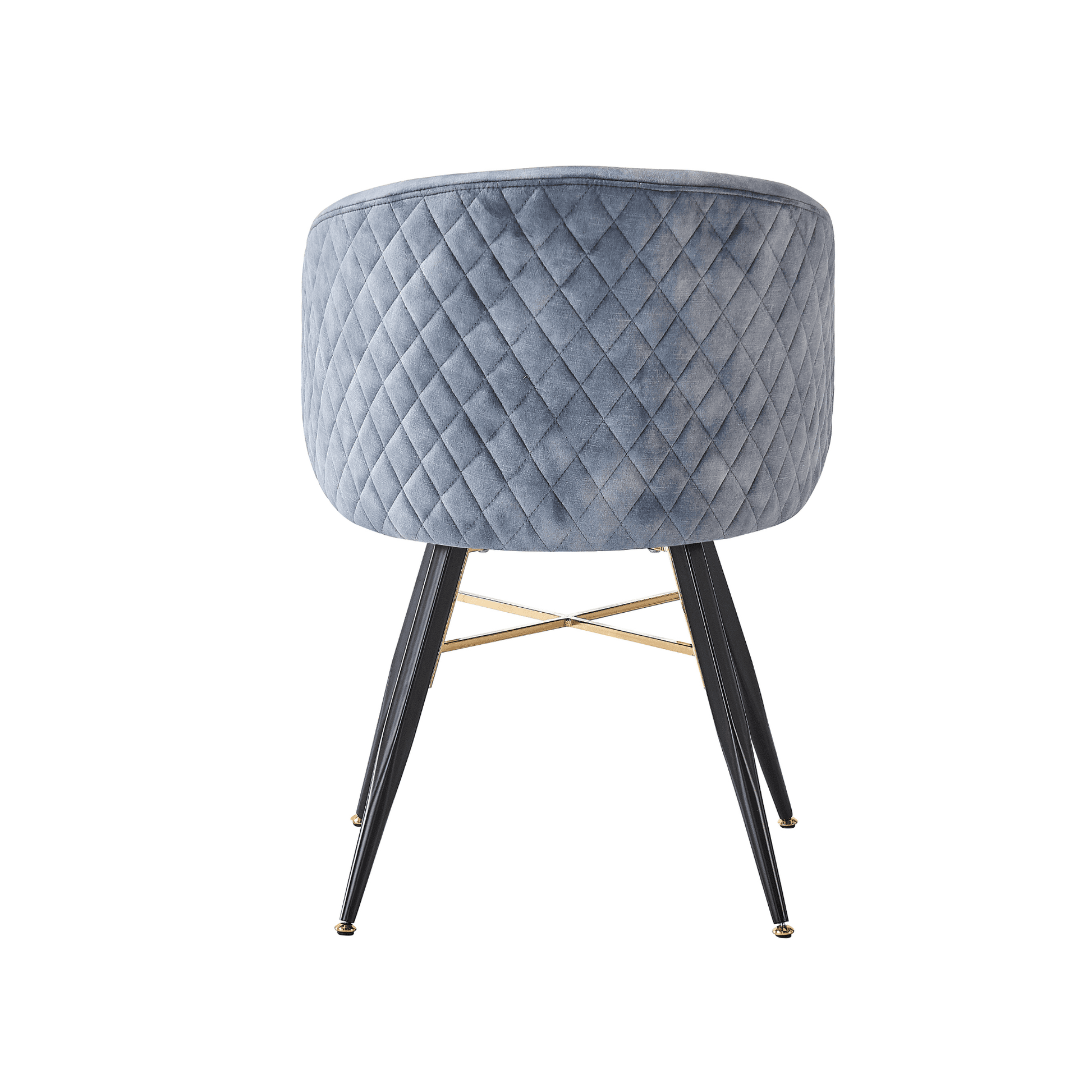 Vittorio LUX Velvet Dining Chair with Metal Legs - Perfect for Dining Room Living Room