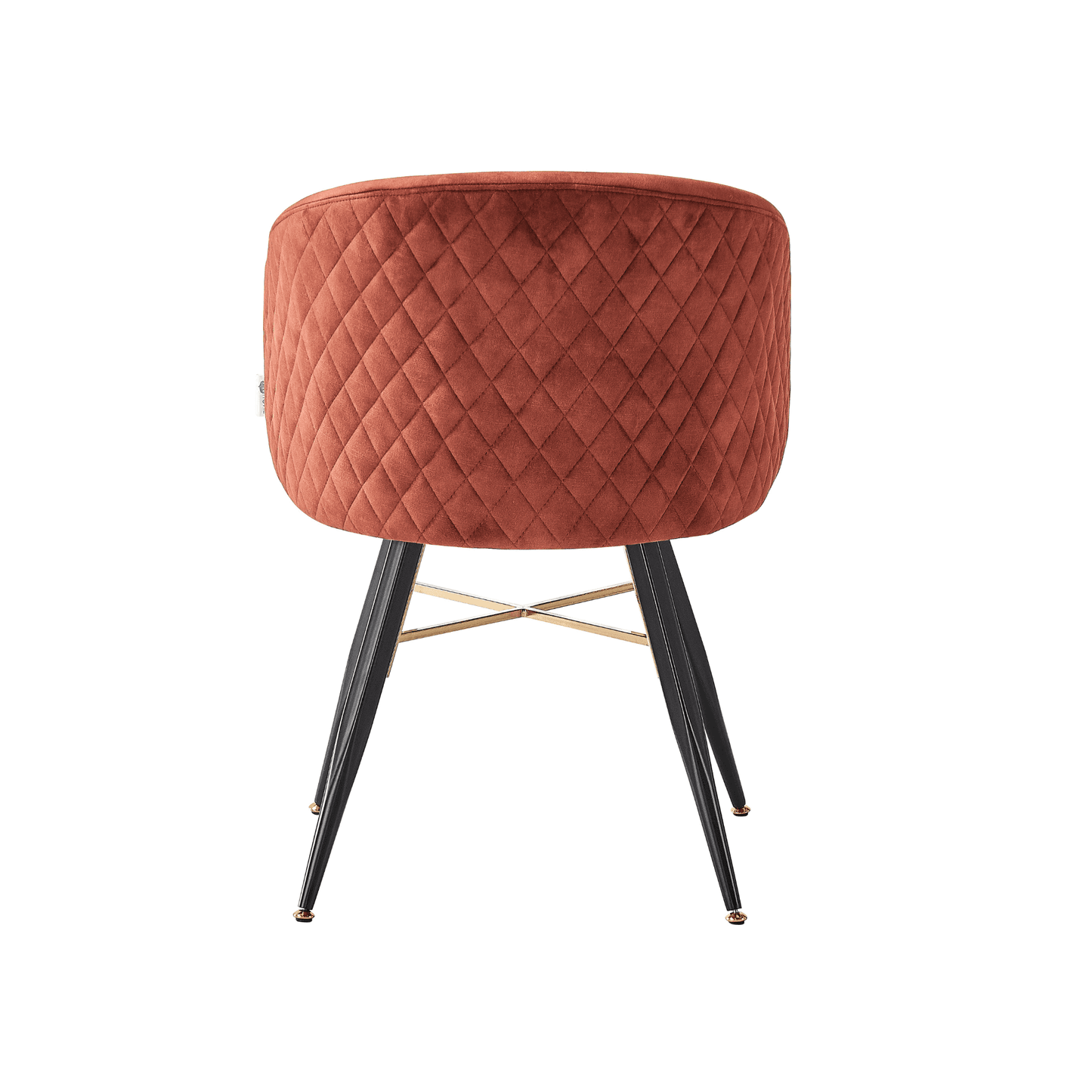 Vittorio LUX Velvet Dining Chair with Metal Legs - Perfect for Dining Room Living Room