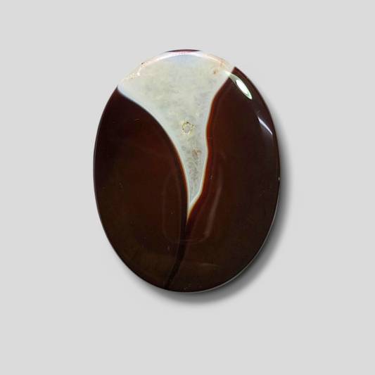 59ct Agate Cabochon - Sulaimani Aqeeq - 39 x 30mm