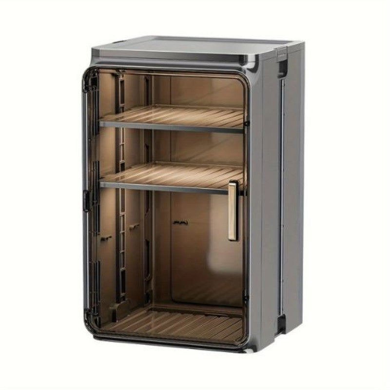 Multifunctional Dustproof Plastic Cup Organizer - Multi-Tier Countertop Storage Rack for Coffee Mugs, Tea Cups, Kitchen & Office