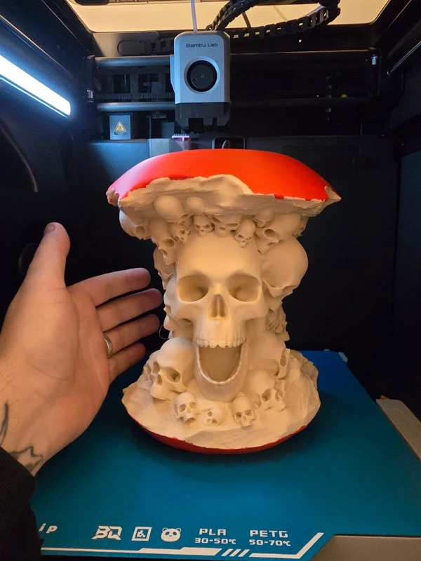 Forbidden Fruit Giant Centrepiece – 3D Printed Statement Decor