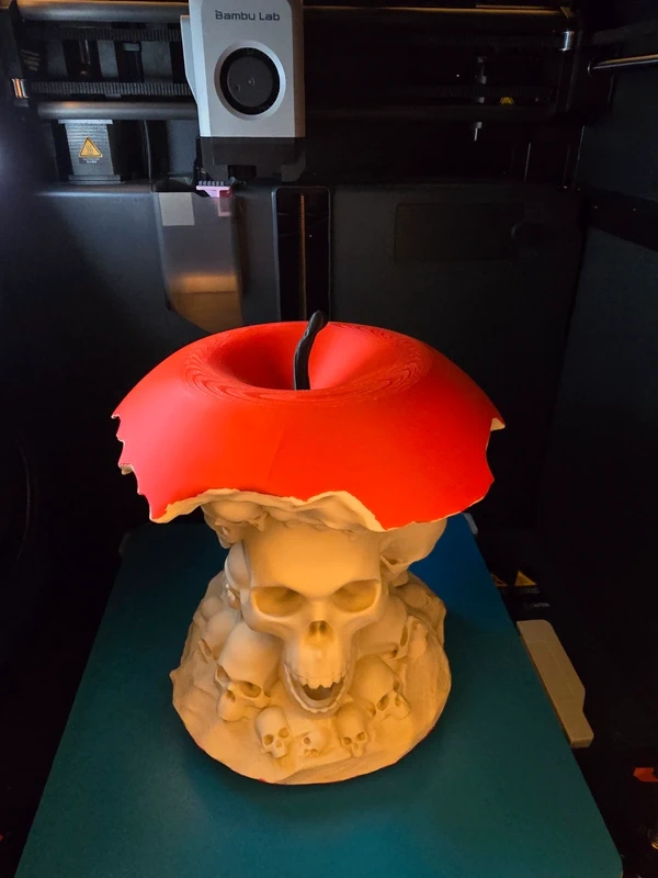 Forbidden Fruit Giant Centrepiece – 3D Printed Statement Decor