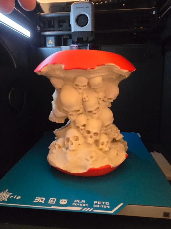 Forbidden Fruit Giant Centrepiece – 3D Printed Statement Decor