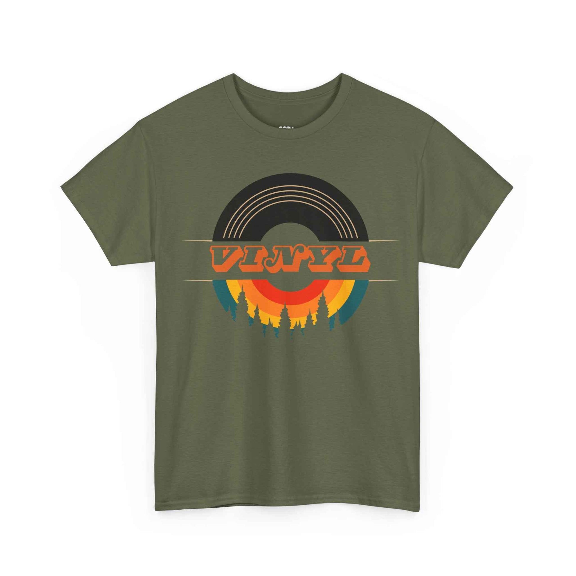 Vinyl Record Logo Men's T-Shirt