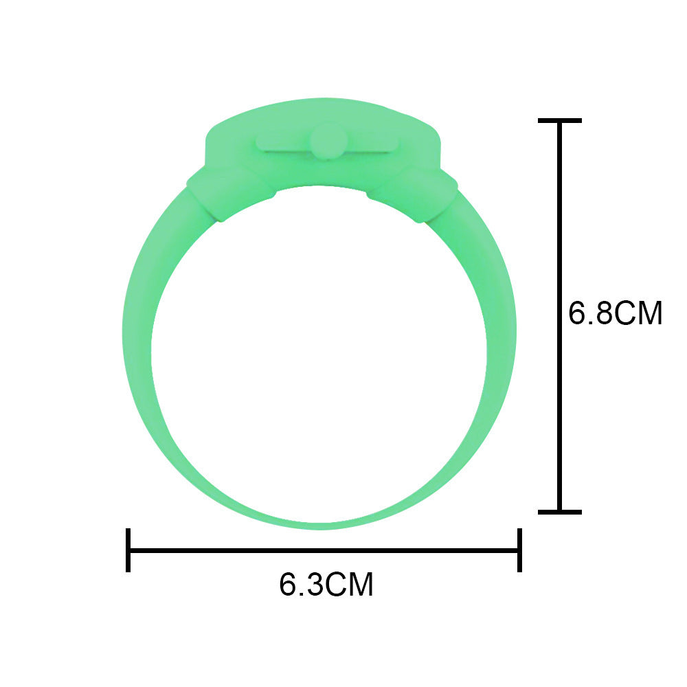Portable Hand Sanitizer Disinfectant  Bracelet Wearable Hand Wash Gel Dispenser