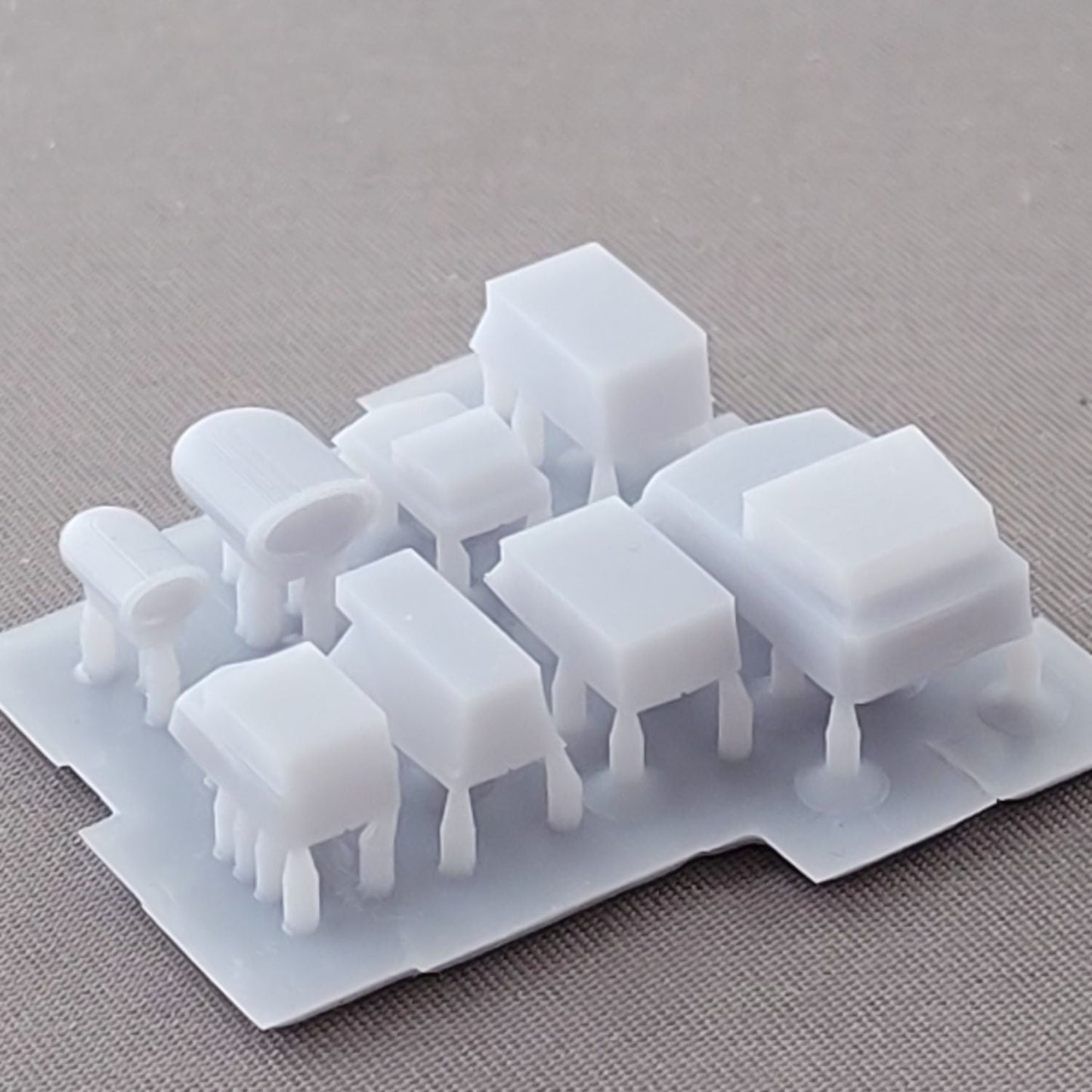 1:76/1:72 Custom Car Hood Scoops