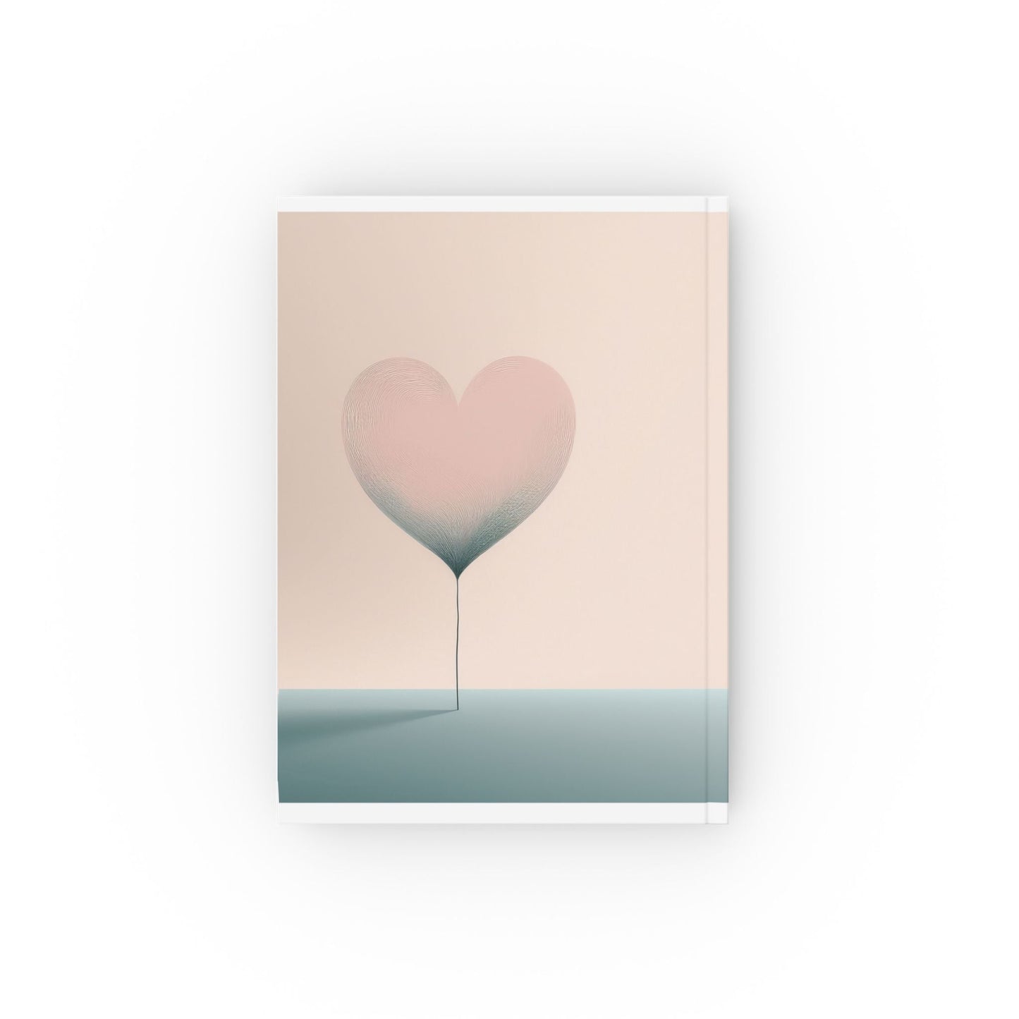 A5 Pastel Heart Aesthetic Journal | Hardcover Notebook for Writing, Reflection & Creative Expression