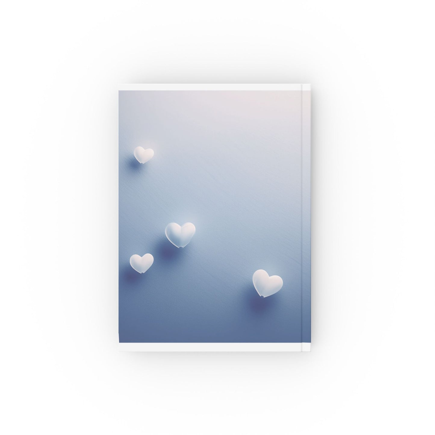 A5 Hardcover Journal – Minimalist Heart Design | Cute Notebook for Writing, Journaling & Gifting