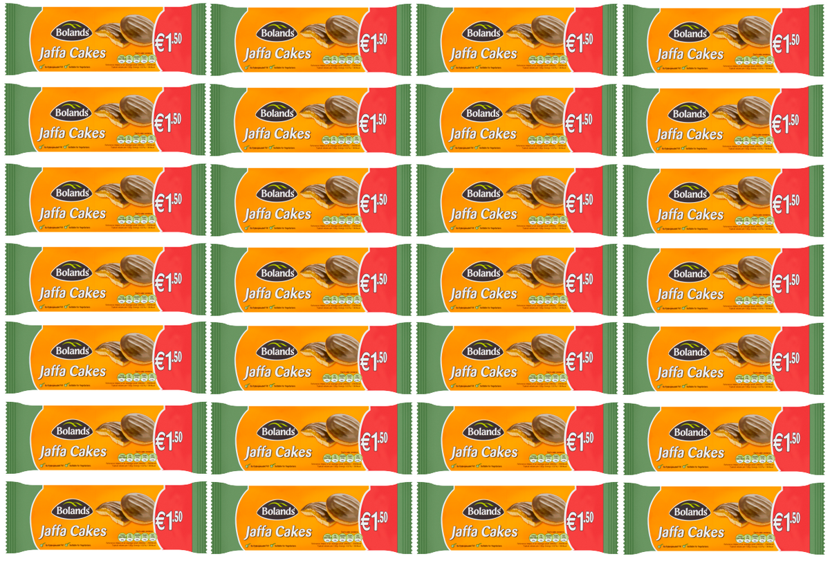 28 x Bolands Jaffa Cakes - 135GM
