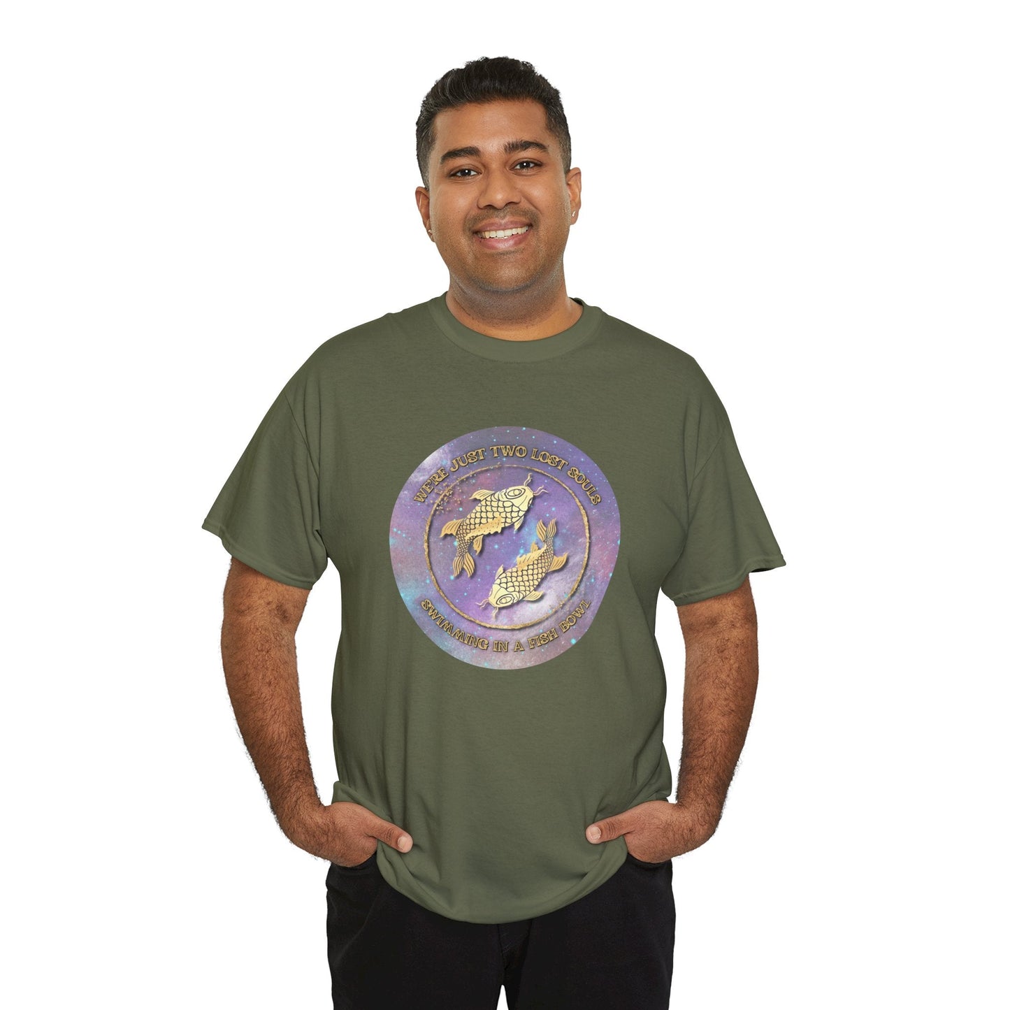 'Lost Souls' Celestial Fish Lyric T-Shirt