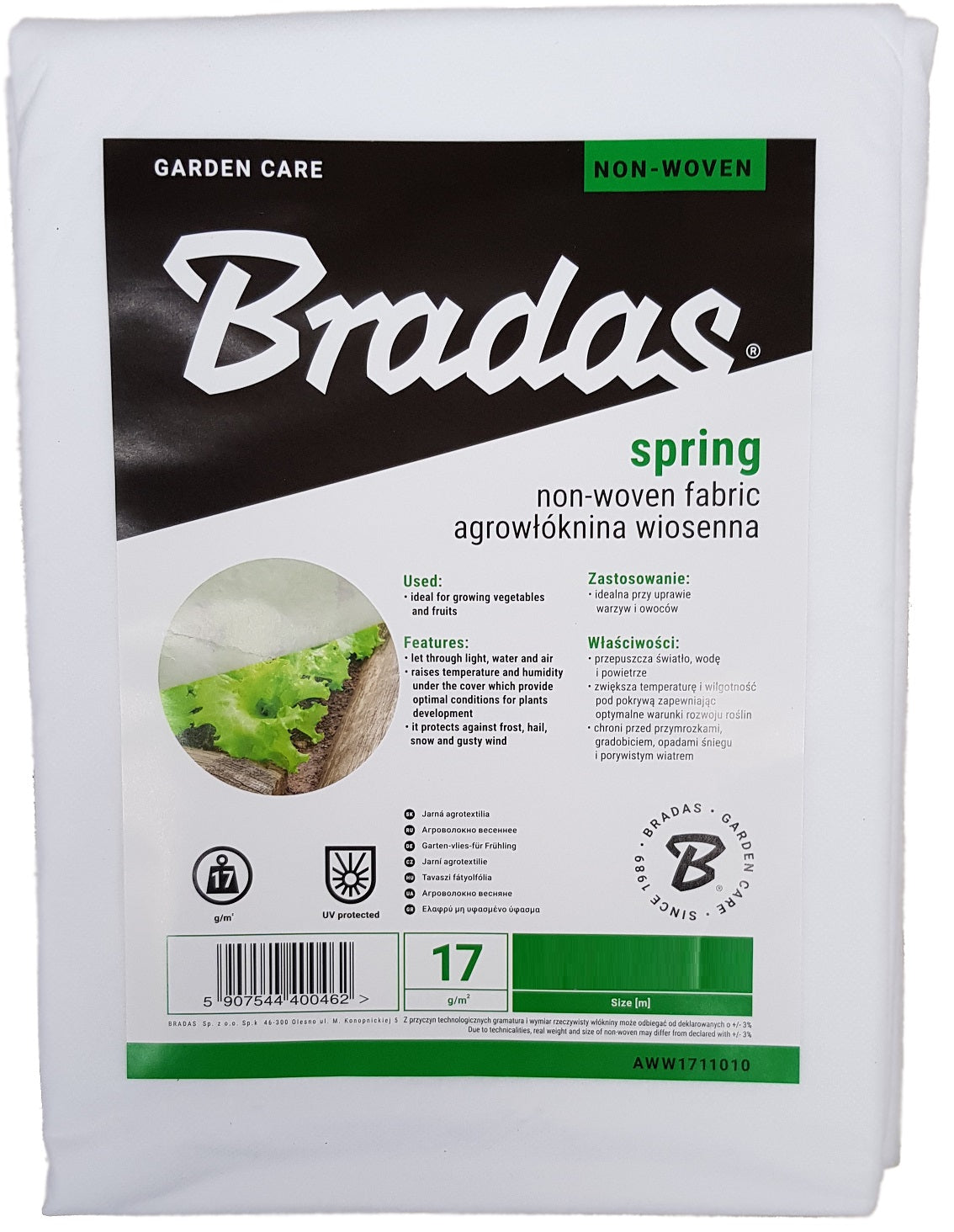 17g Non-Woven Frost Protect Fleece 1.1m x 10m