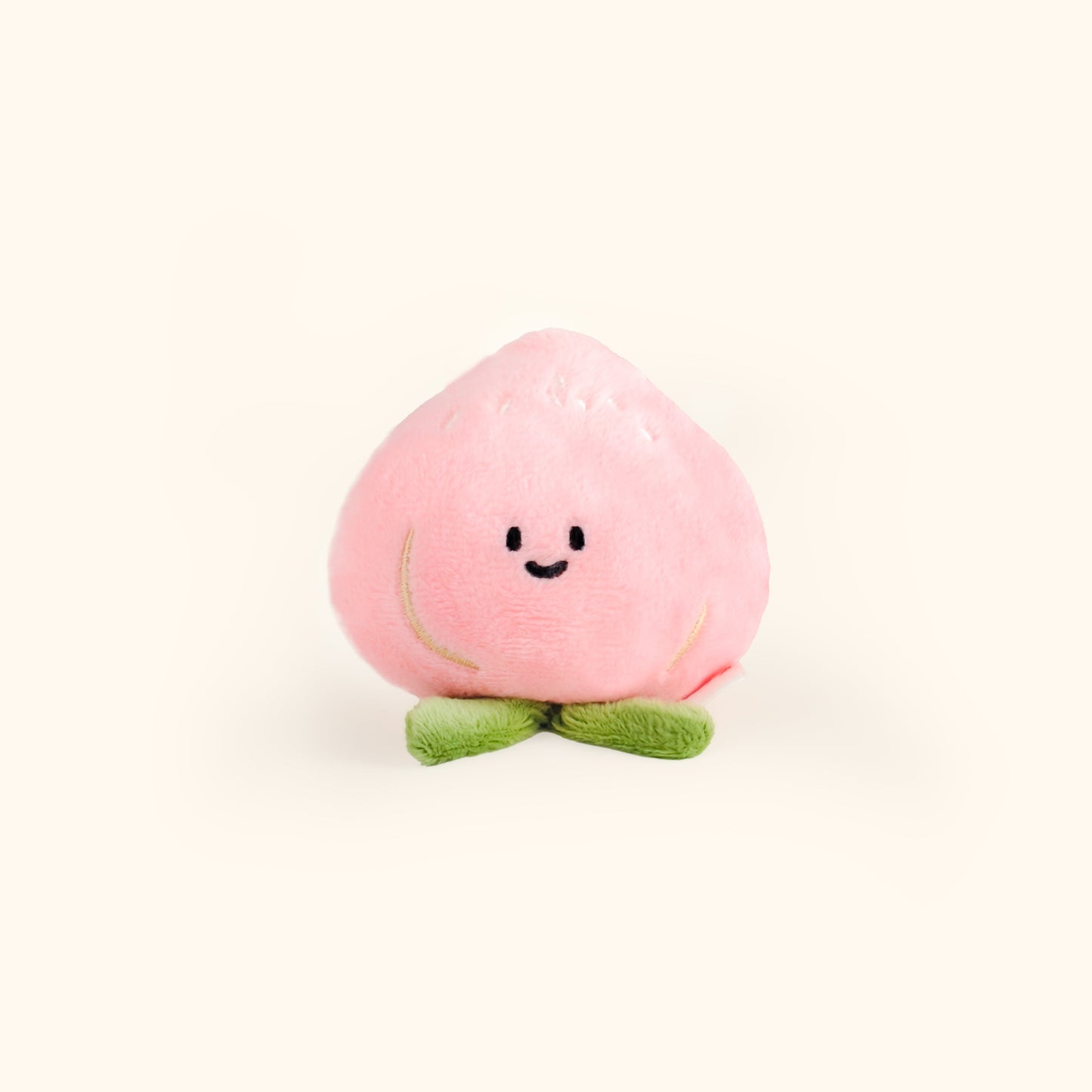 Daily White | Peach Bag Charm