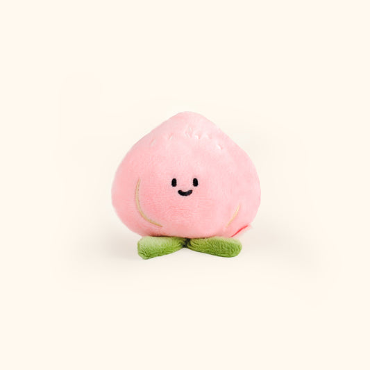 Daily White | Peach Bag Charm