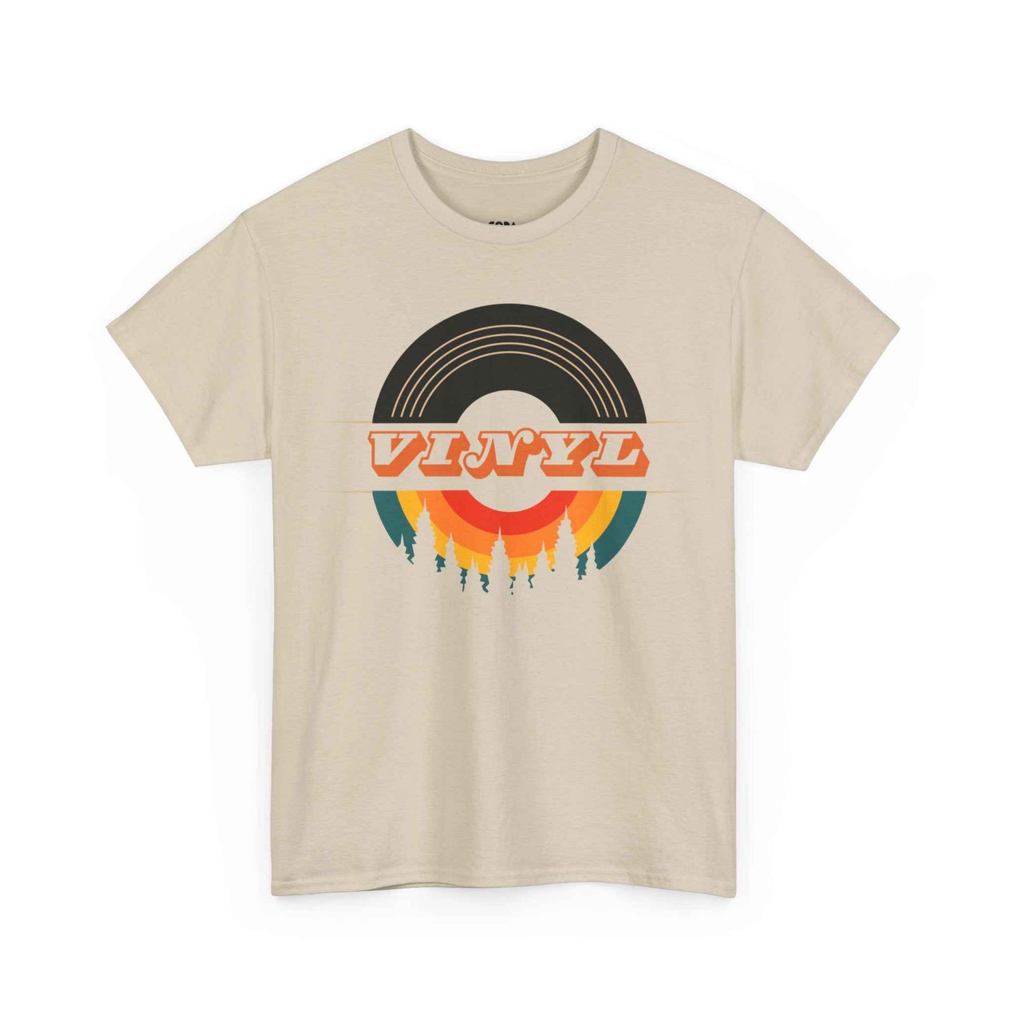 Vinyl Record Logo Men's T-Shirt