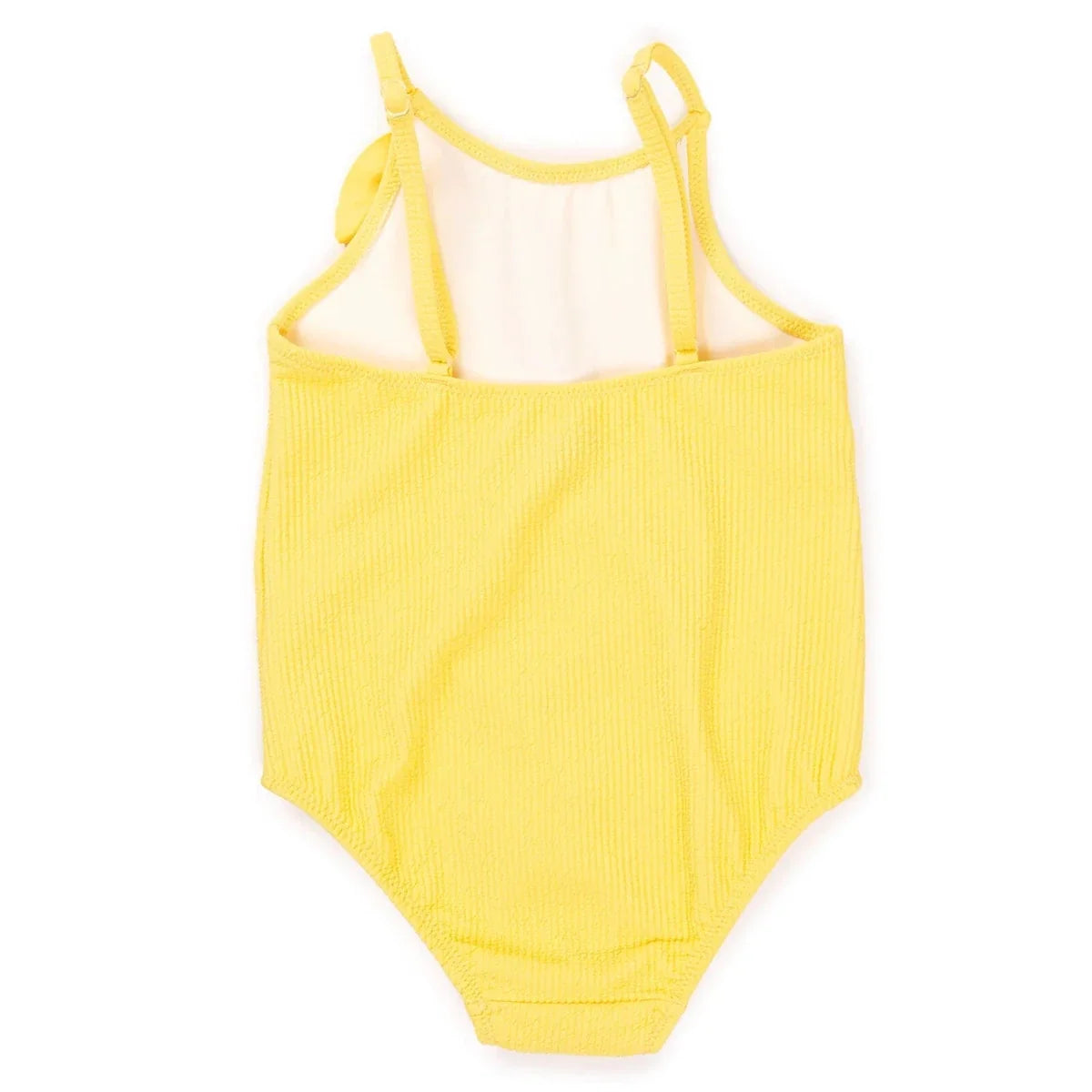 HelloBaby Textured Frilly Baby Swimsuit (2 Years to 5 Years)