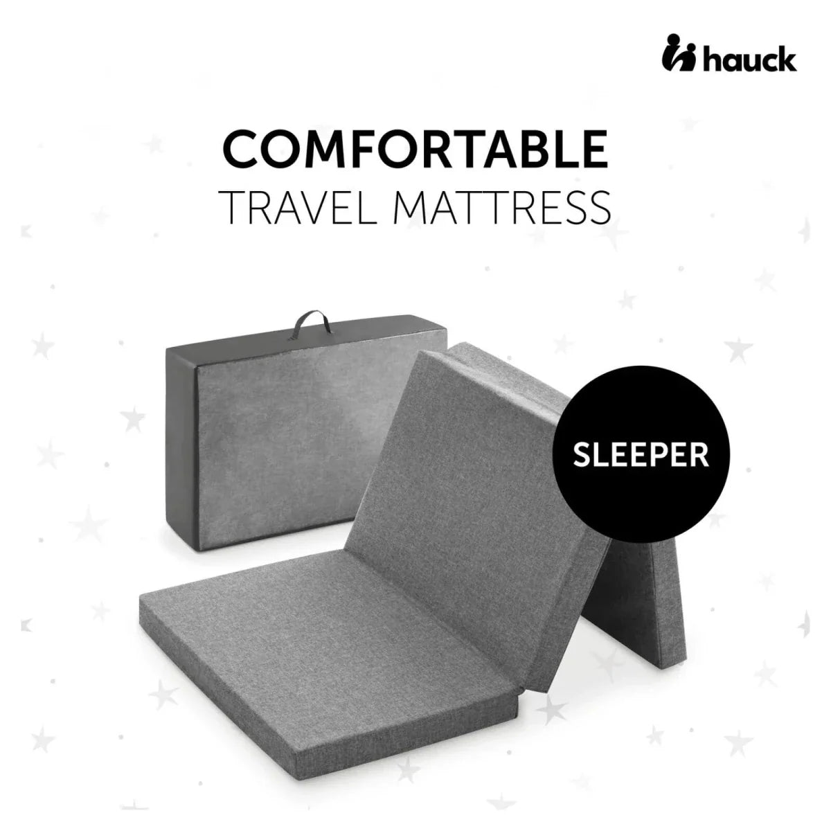 Hauck Sleeper Travel Cot Mattress 120x60cm - Navy