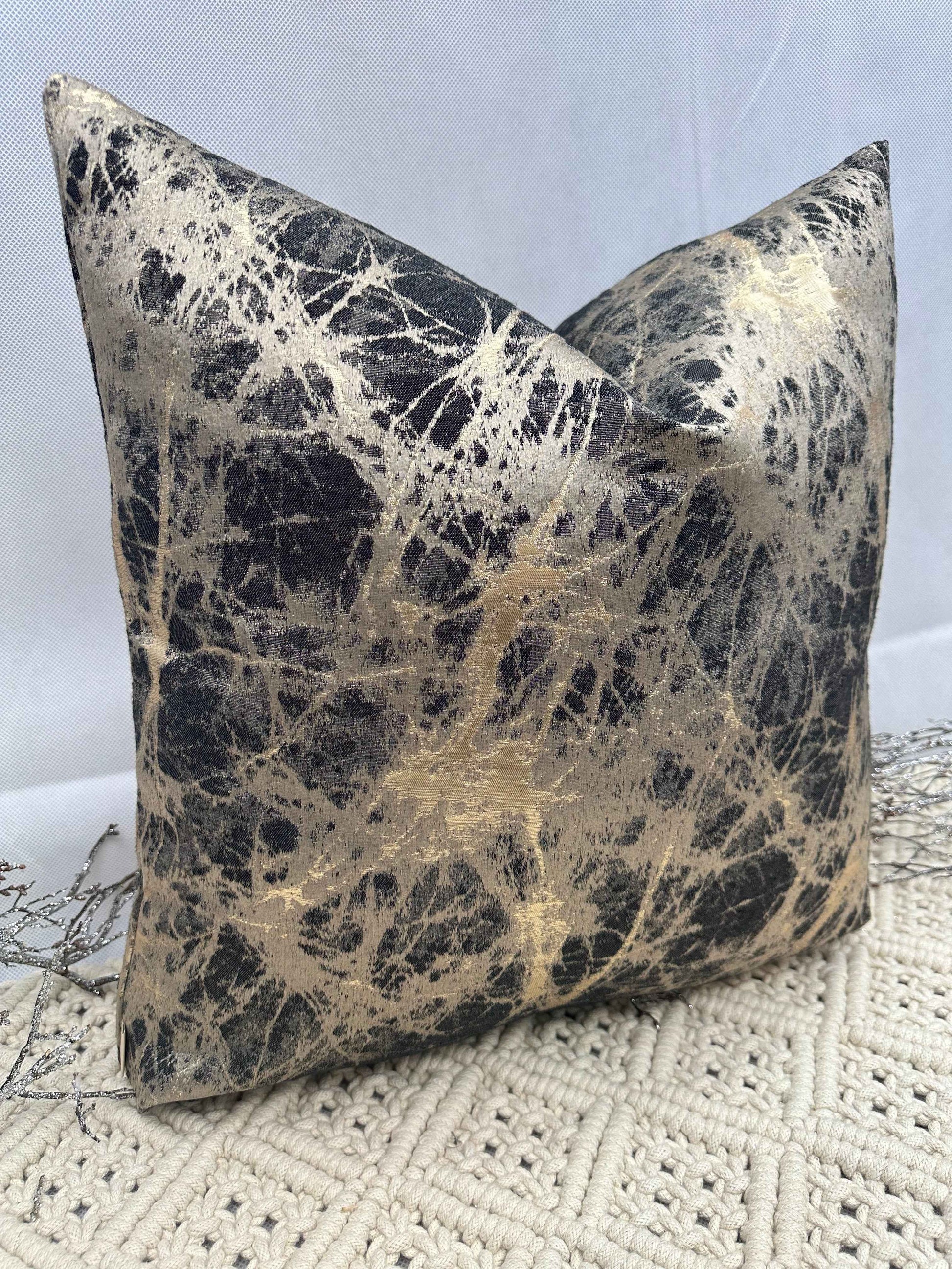 The Couture Cushion - The Black and Gold Cooper - Style No. 119