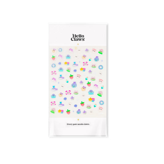 Hello Claws | Jelly Fish Nail Deco Sticker