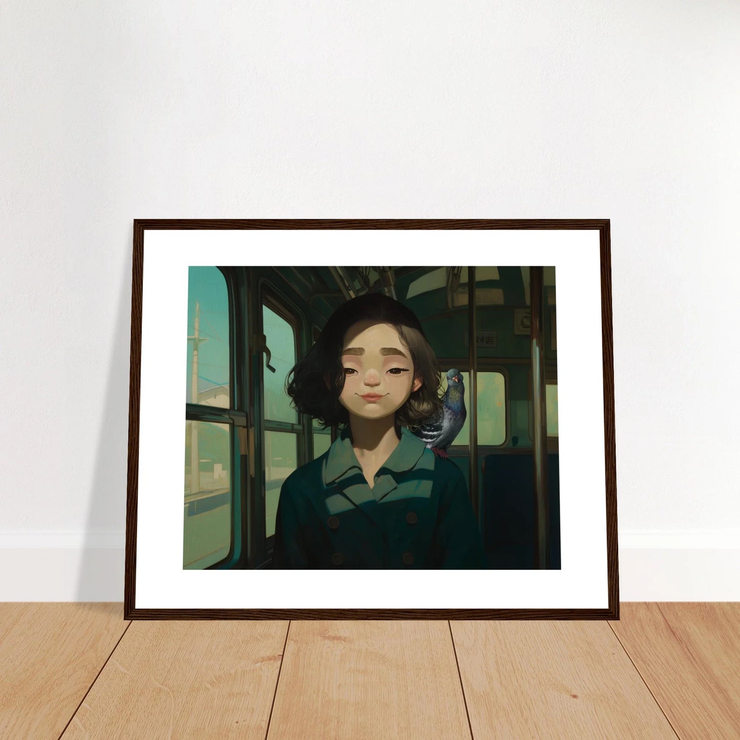 Bebe Wahyu - 'Joyful Journey' Framed Print