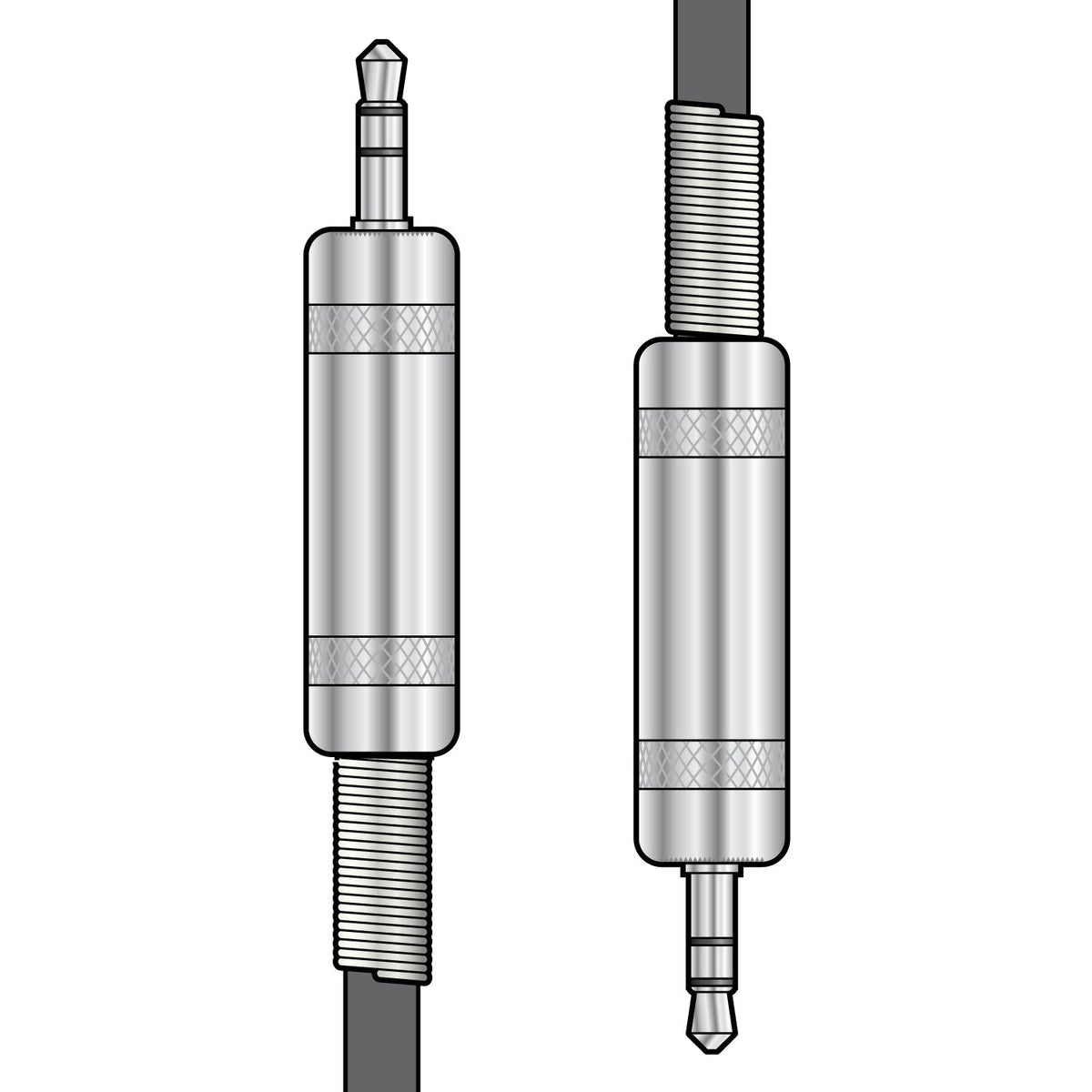 Citronic 3.5mm Stereo TRS Jack to 3.5mm Stereo TRS Jack Audio Lead 1.5m