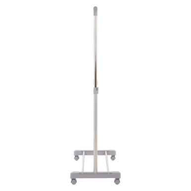 Ralesi Grey And Chrome Finish Clothes Hanging Rail With Wheels