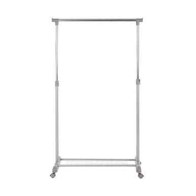 Clothes Hanging Rail With Shoe Rack