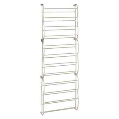Tavia Over Door Cream 12 Tier Shoe Rack