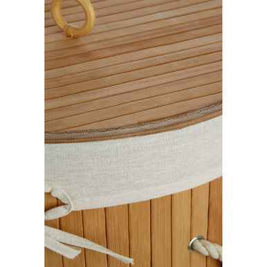 Kankyo Natural Round Laundry Hamper