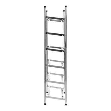 Six Tiers Chrome Shoe Rack