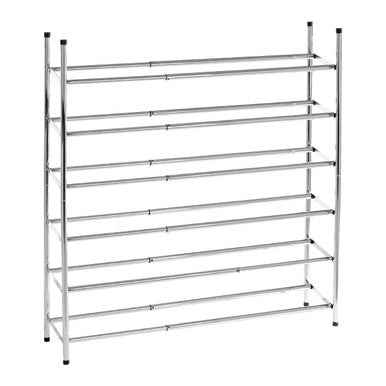 Six Tiers Chrome Shoe Rack
