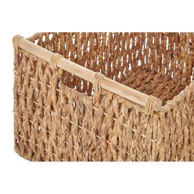 Lidi Set Of 5 Water Hyacinth Storage Baskets