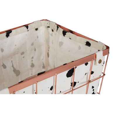 Harga Rose Gold Iron Wireframe Basket