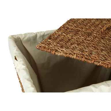 Lidi Tapered Seagrass Basket With Lid