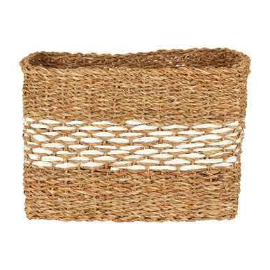 Lidi Rectangular Seagrass Basket.
