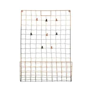 Mimo Wall Mount Magazine Rack With Clips