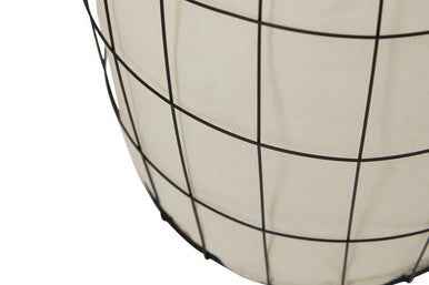 Harga Set Of Two Matte Black Laundry Baskets