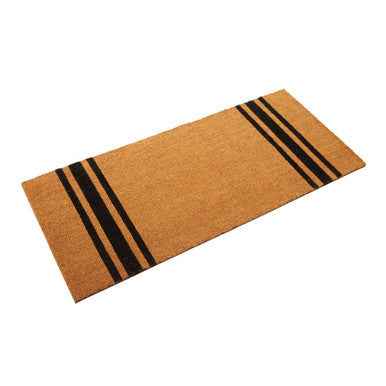 Filta Black Stripe Extra Large Doormat