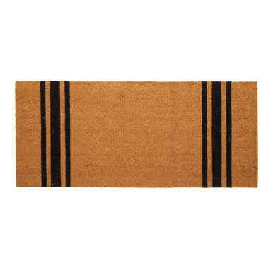 Filta Black Stripe Extra Large Doormat