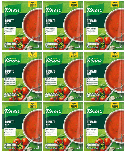 9 x Knorr Tomato Soup 77G