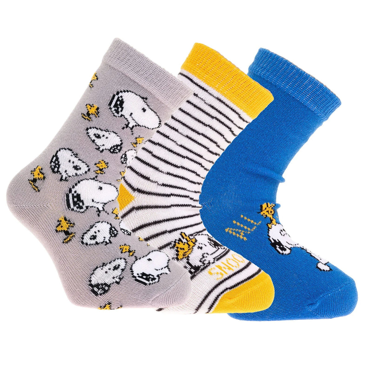 Snooze baby Snoopy 3 Pack Ankle Baby Socks (Newborn to 4-5 Years)