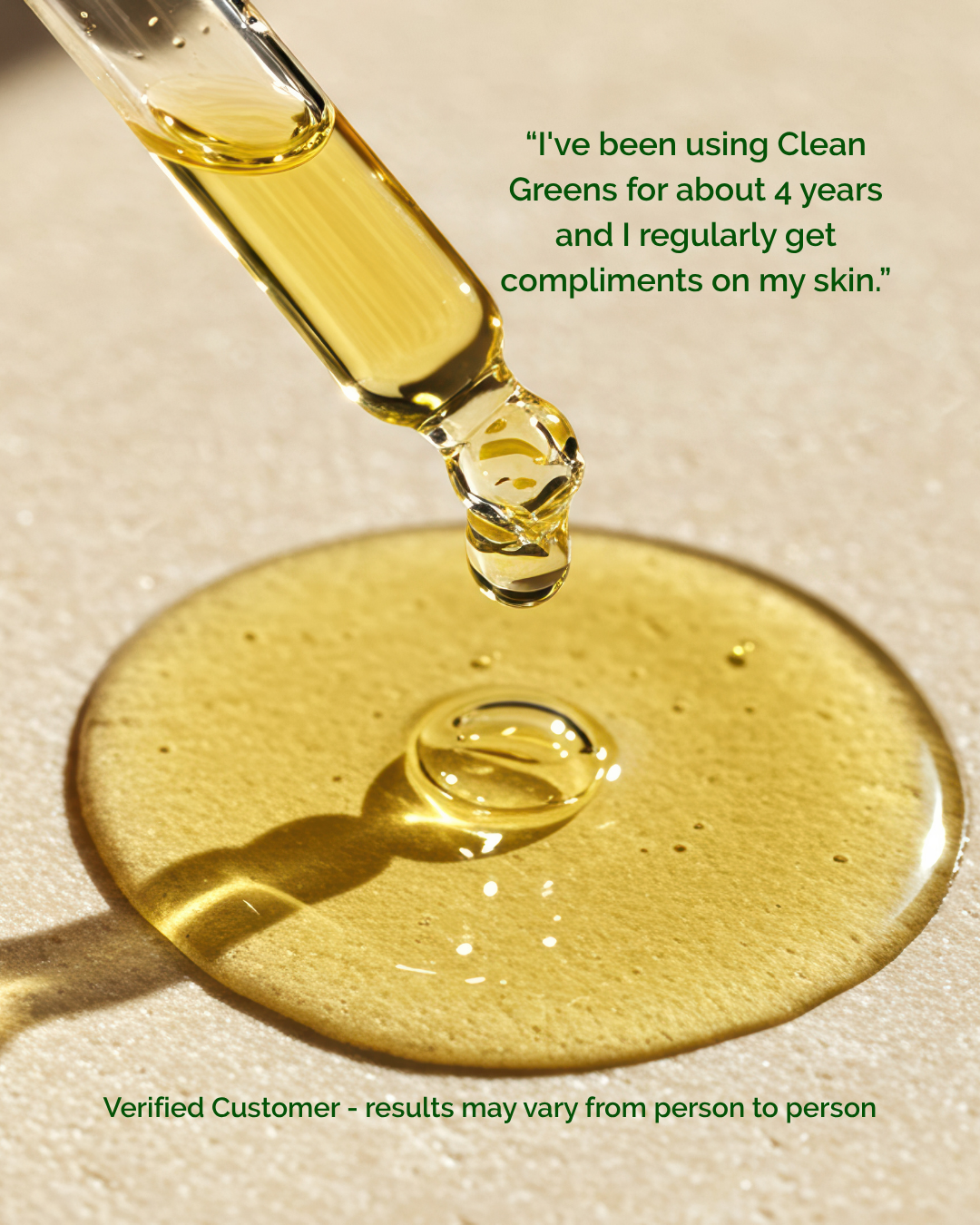 Clean Greens Face Oil