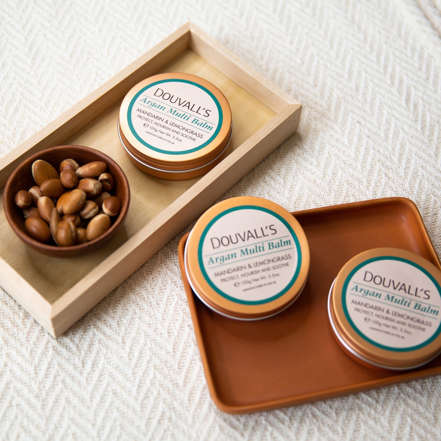 Organic Argan Multi Balm 100g - Lemongrass & Mandarin | Intense Hydration and Versatility